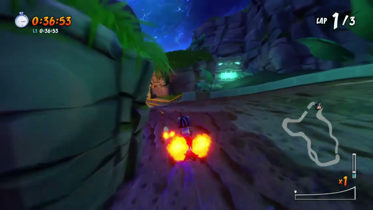 CTRNF - Tiny Temple (Time Trial) - 1:35:96 (Polswid)