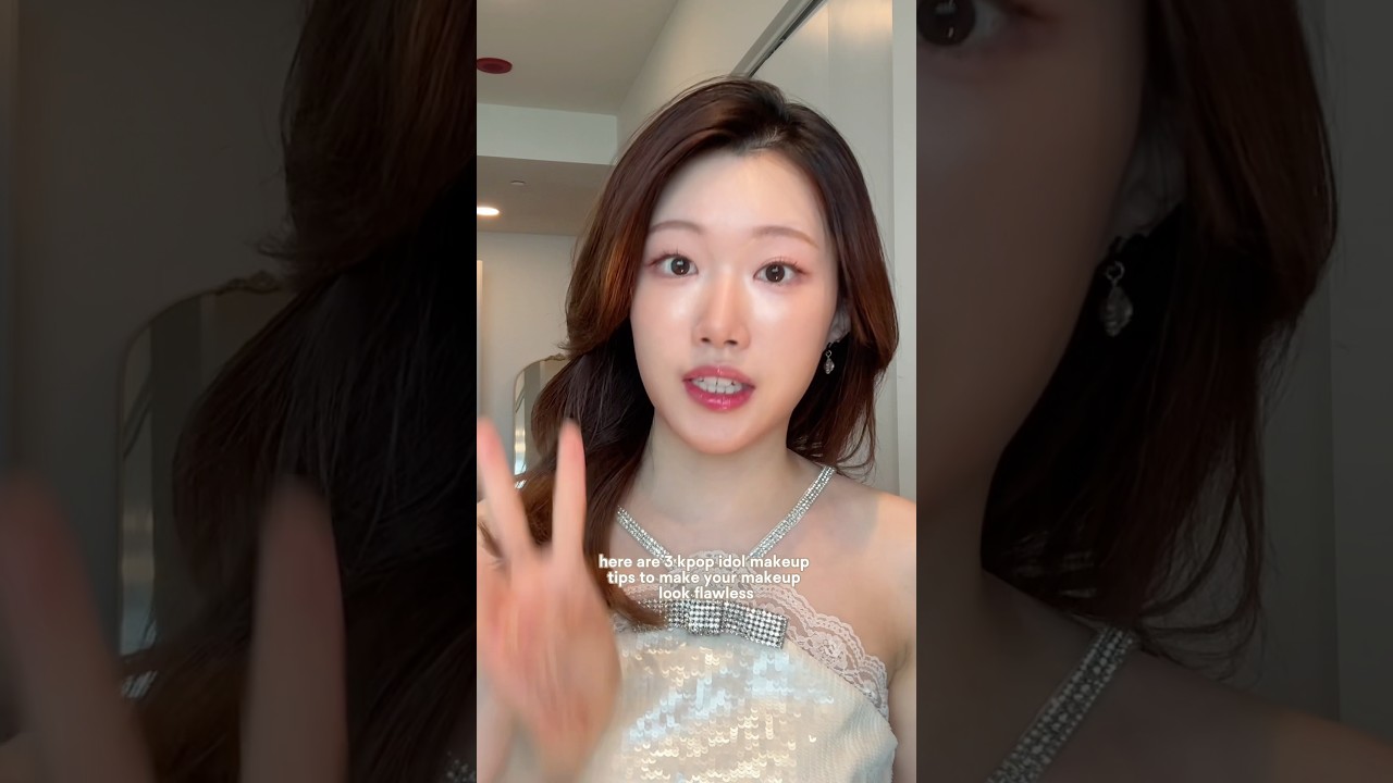 3 kpop idol makeup tips to perfect your look✨💕 #shorts