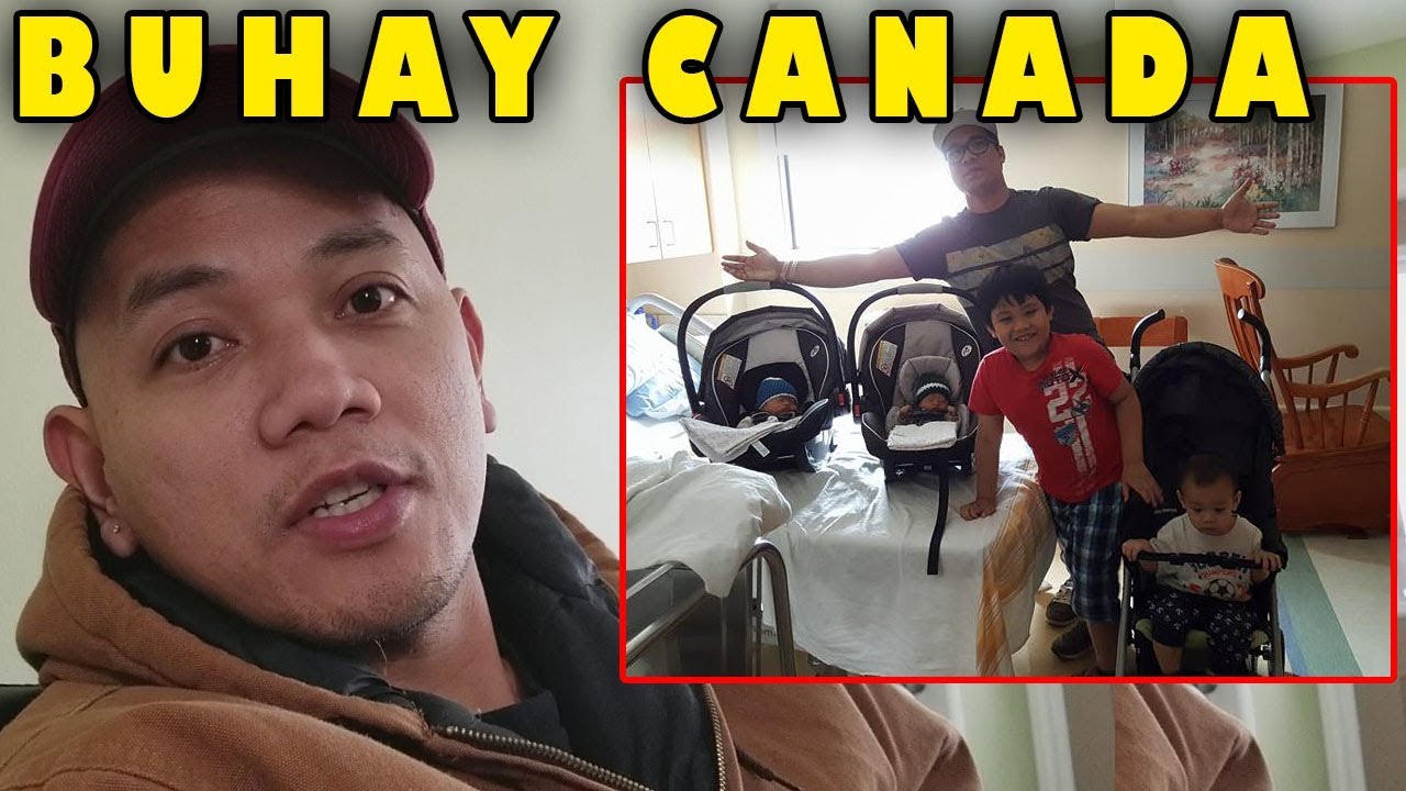 4 Anak mag isang nag tatrabaho may Bahay at Sasakyan, Kayang kaya, Buhay Canada