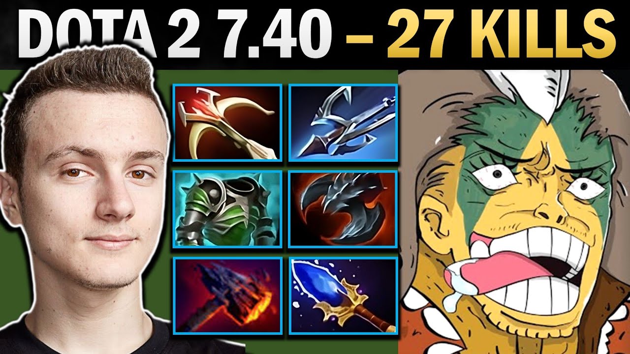 Elder Titan Pro MID with 27 Kills and Harpoon - Dota Gameplay