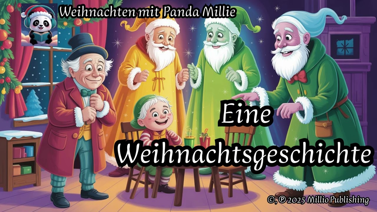 Eine Weihnachtsgeschichte - Geschichten mit Panda Millie