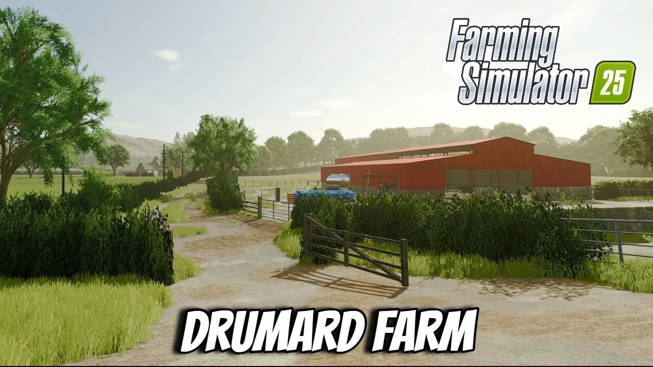 Обзор карты фермы Драмард &mdash; Farming Simulator 25 FS25 XBOX