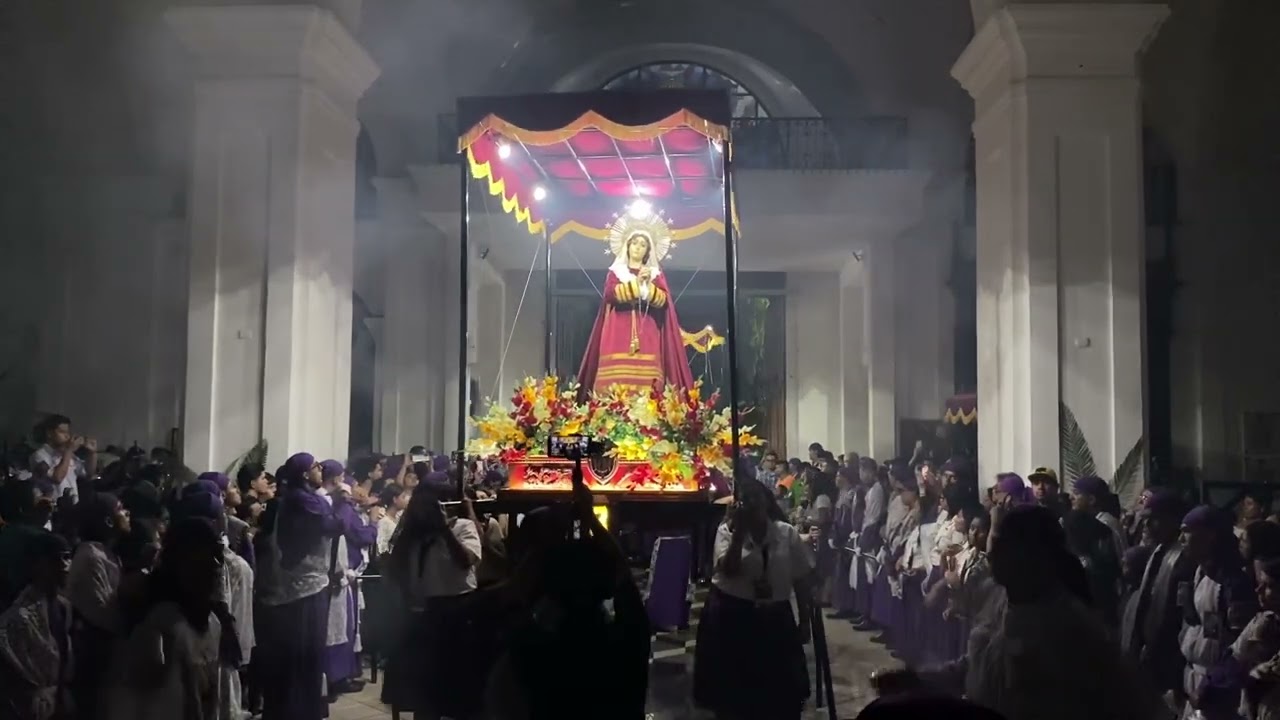 La Esperanza de María |MF|. Entrada CI Virgen Dolorosa de Sonsonate 2024. Martes Santo. [SV]
