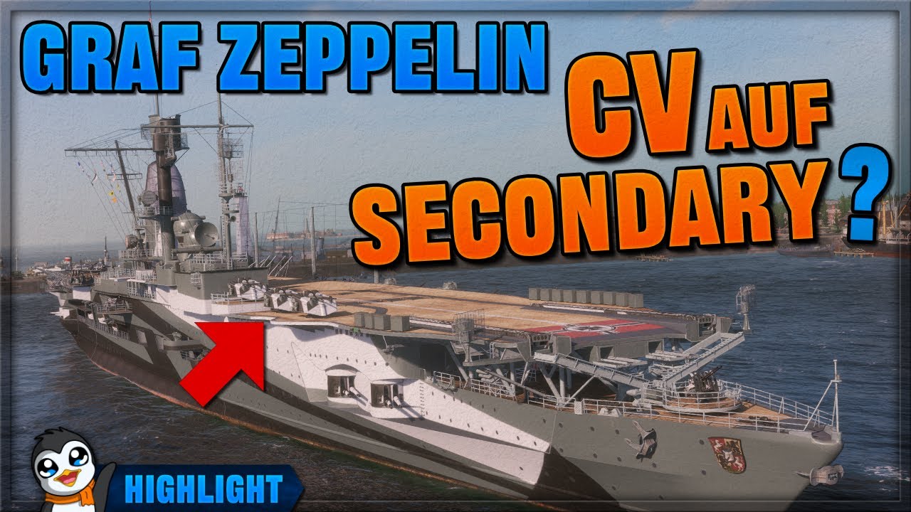 TÖDLICHER als du glaubst! - Graf Zeppelin - World of Warships [Stream Highlight]