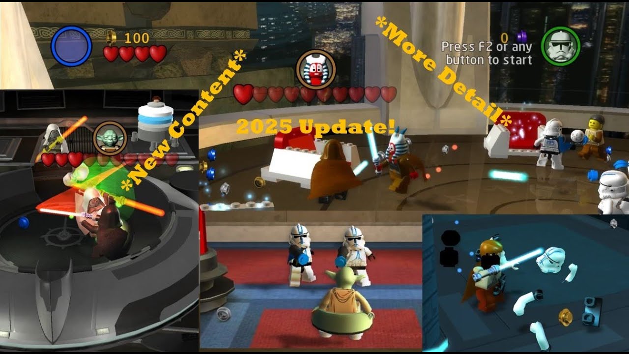 UPDATE! Attack on the Jedi Temple LEVEL- LEGO Star Wars: The Complete Saga