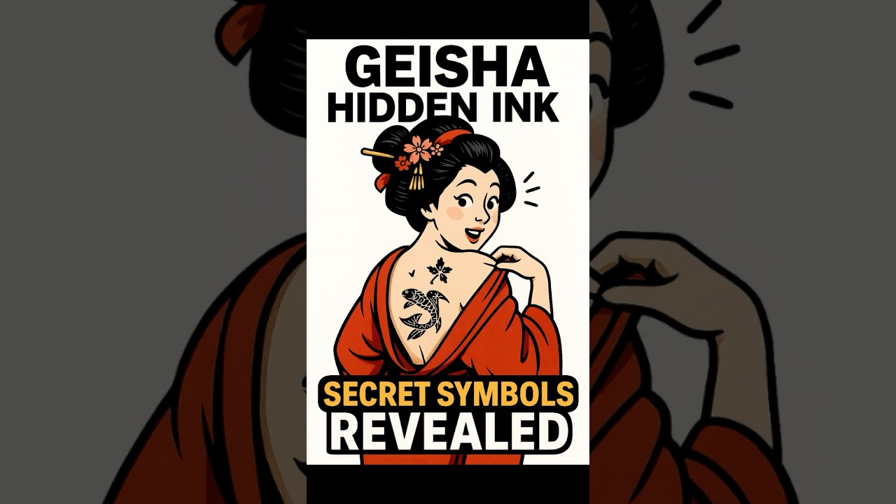 Geisha’s Hidden Ink | Secret Symbols Beneath the Silk Revealed 