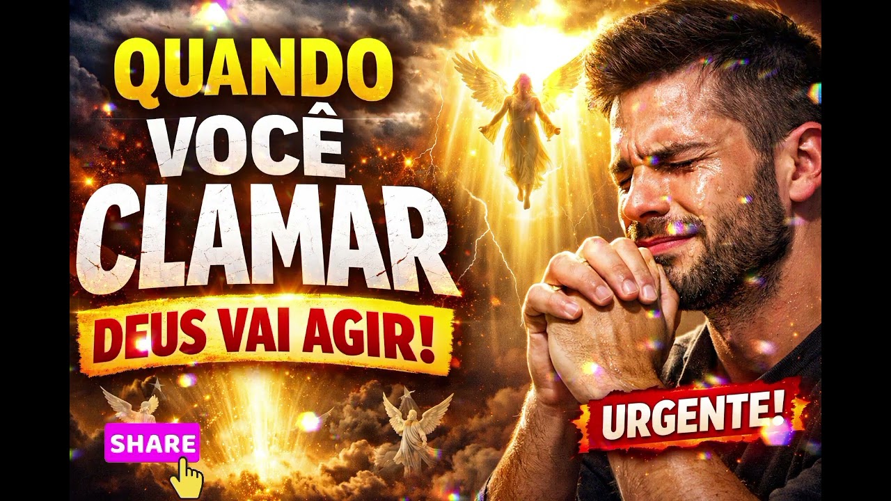 QUANDO VOCÊ CLAMAR, DEUS VAI AGIR! 🙏 Louvor que Está Tocando Milhares de Corações