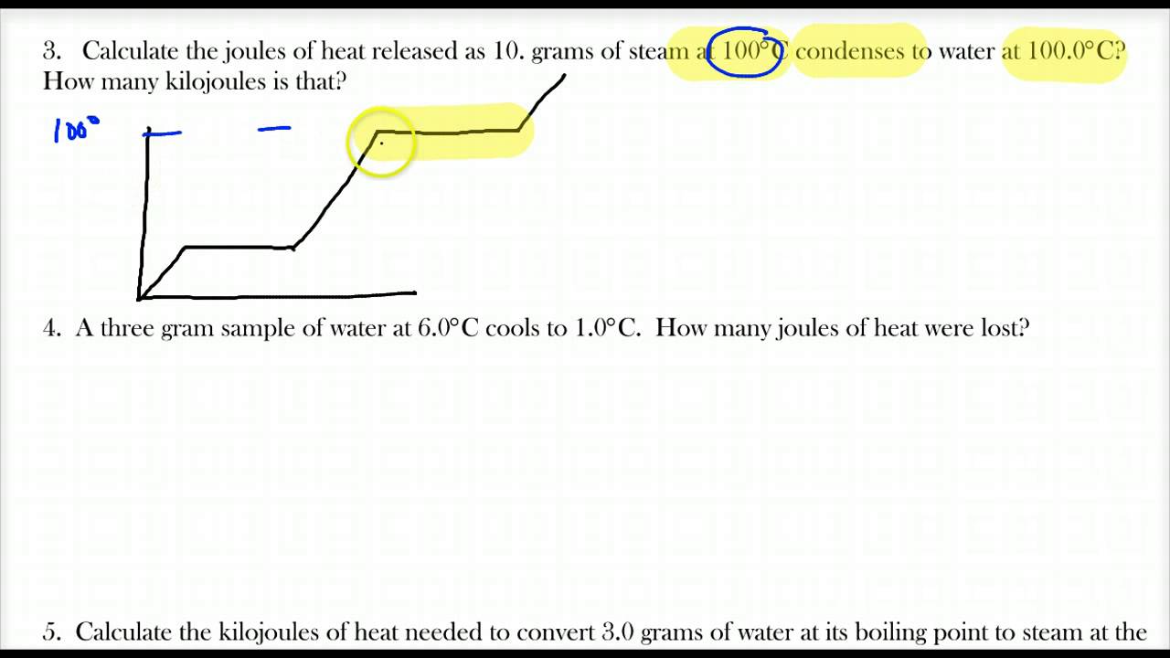 Lecture 1.15B Heat of Fusion and Heat of Vaporization