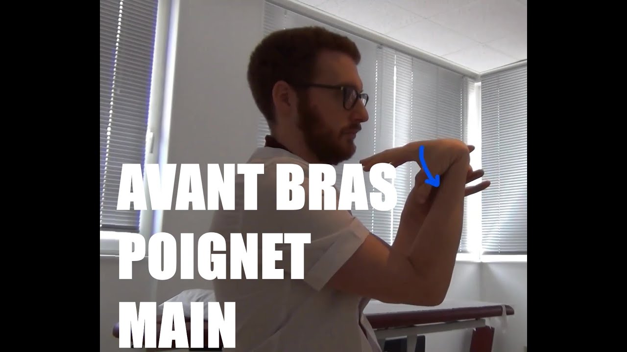 Étirements du poignet et de l'avant bras