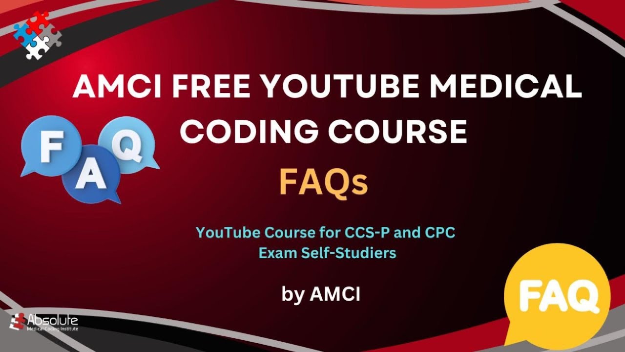 FAQs for the 16 week Free YouTube Course for Self Studiers