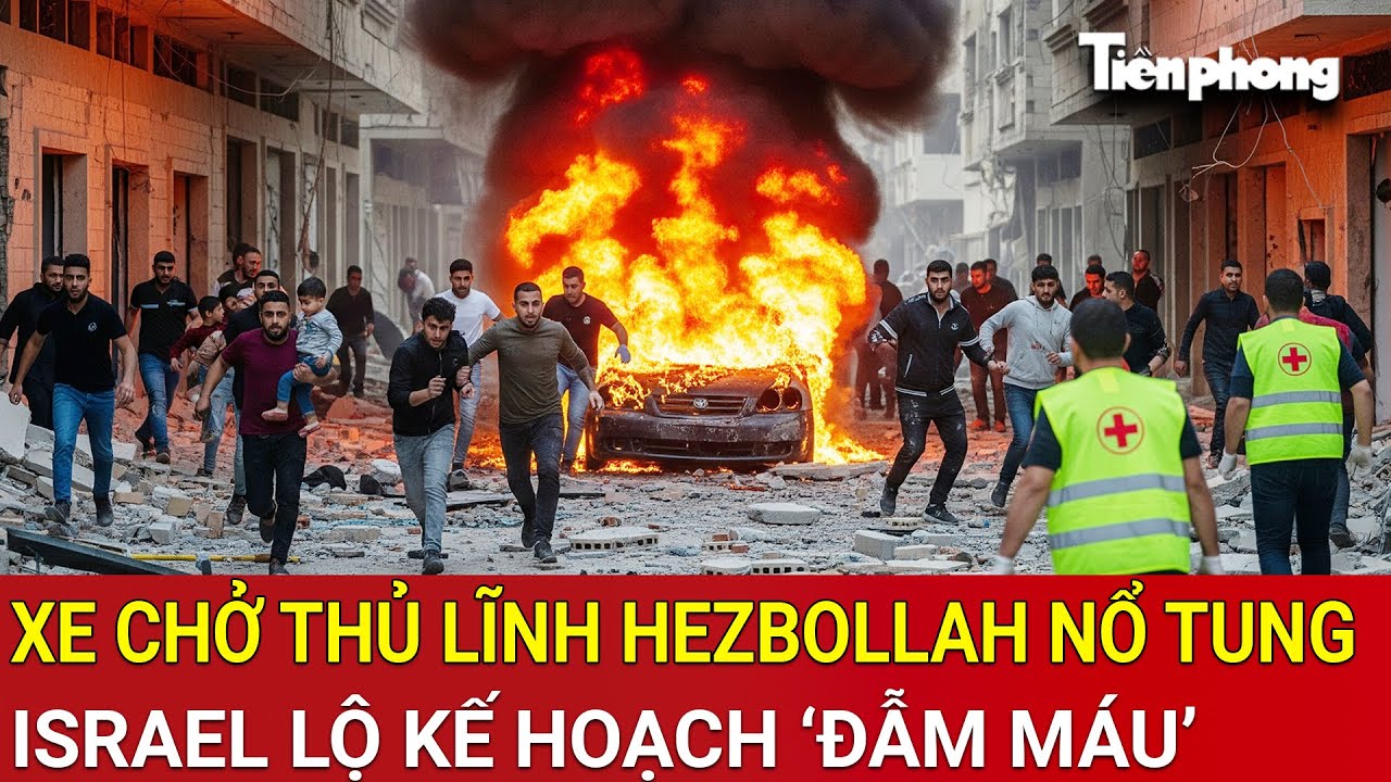 Điểm nóng thế giới: Israel cho nổ tung xe chở thủ lĩnh Hezbollah,Tel Aviv lộ kế hoạch ‘đẫm máu’