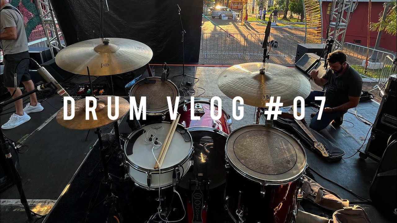DRUM VLOG | #07 - NA ESTRADA COM FILHOS DO HOMEM - Marcha pra Jesus Jacarezinho PR e D&D 