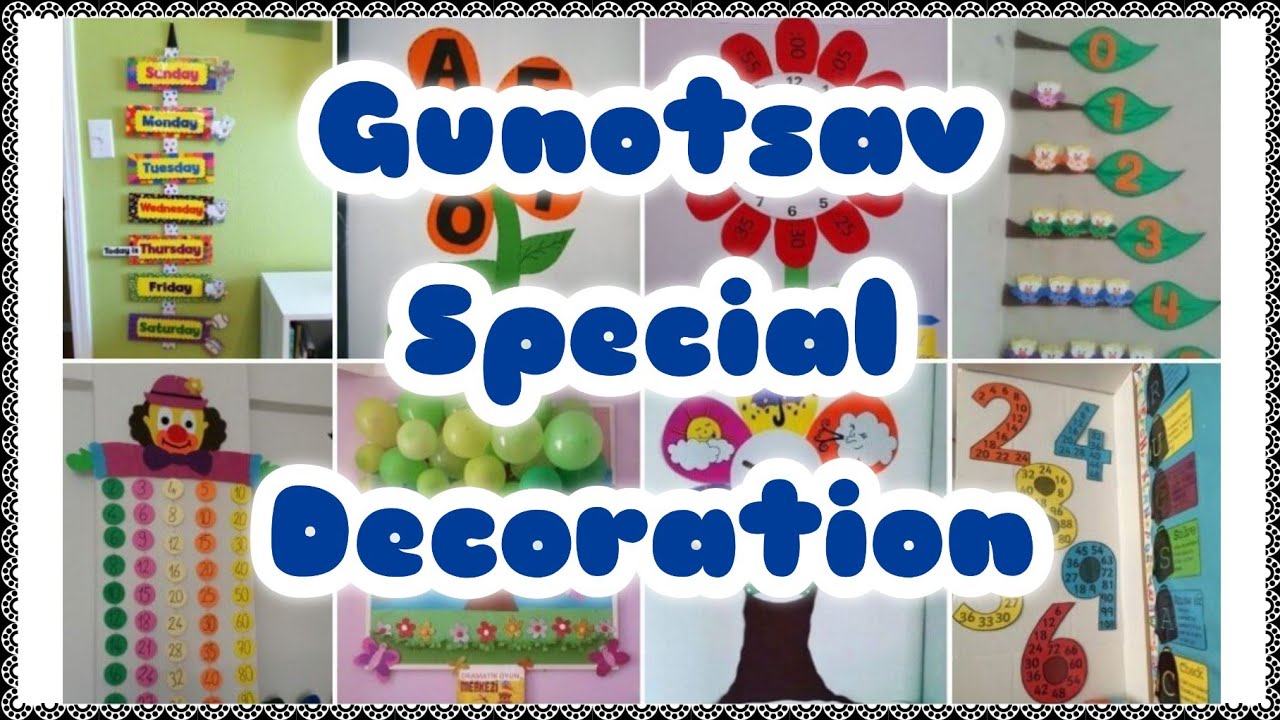 Gunotsav || special school decoration || 2023