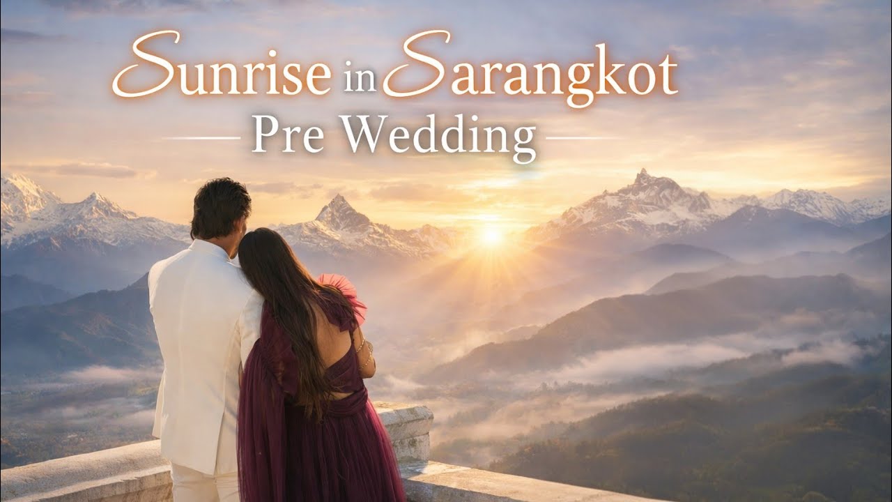Pre wedding in Sarangkot | Best place for pre wedding in Pokhara | Jhakkas life Vlogs 