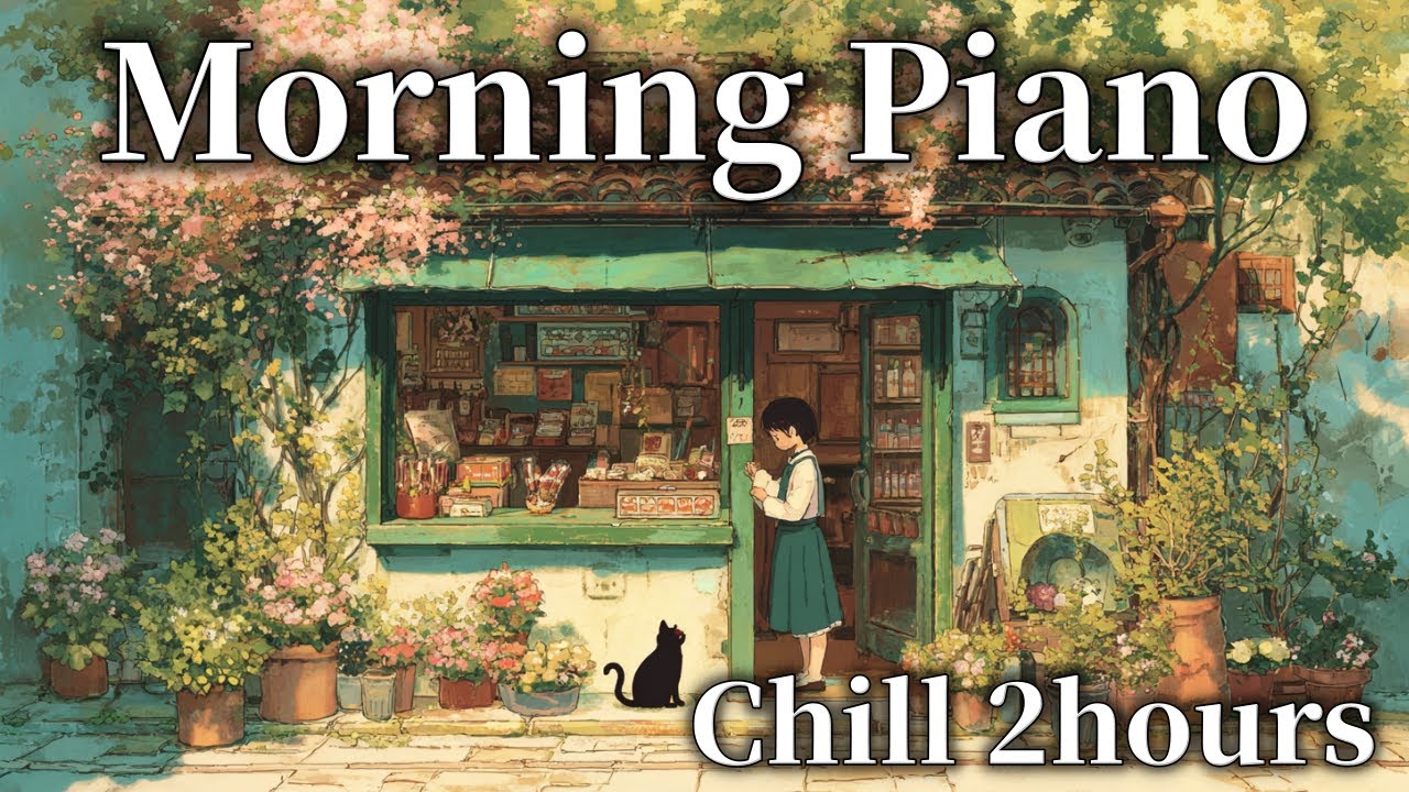 Morning Piano Chill – 朝の光のような優しいピアノ 2時間BGM