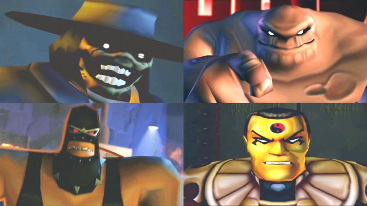 Batman: Rise of Sin Tzu (Xbox, PS2, Gamecube) - All Boss Fights (1080p)