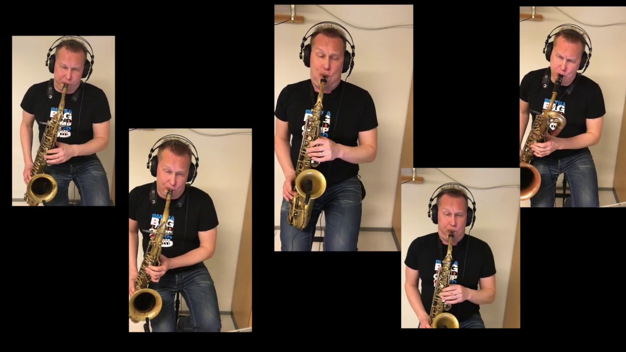 William Suvanne sax section Basie Straight Ahead!