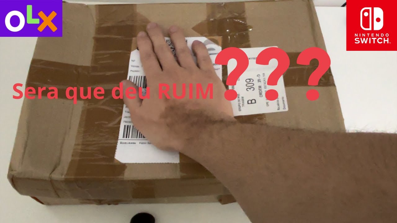 Comprei um Nintendo Switch usado pela OLX será que deu RUIM?