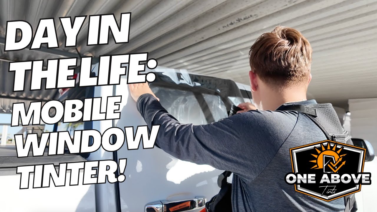 POV: Mobile Tint Hustle 💨 | Window Tinting Cars in the Arizona Heat!