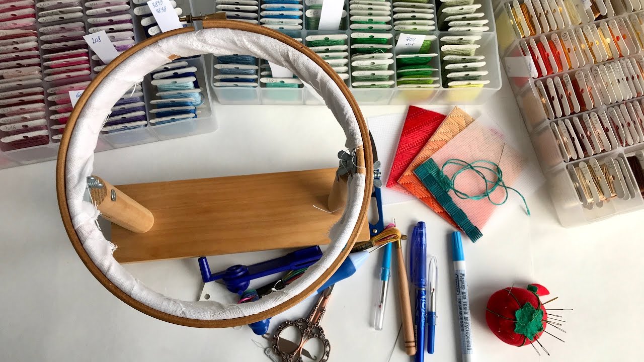 Unusual devices for embroidery. Or usual? You tell me!