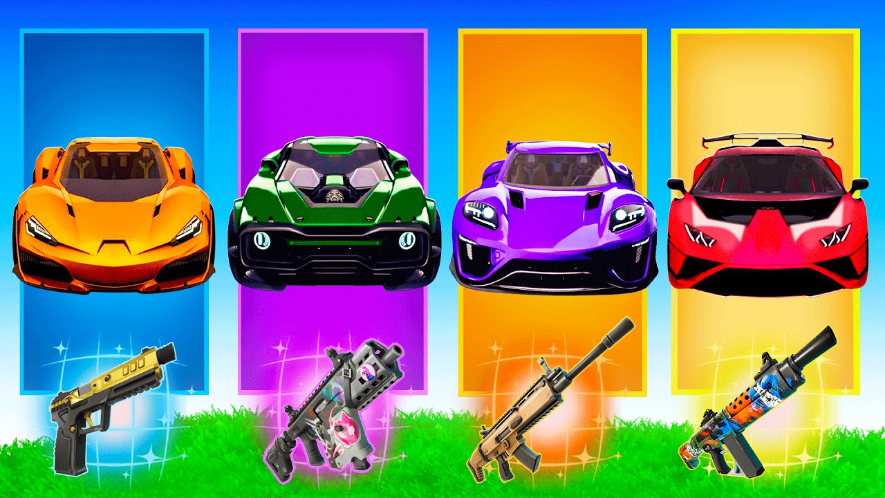 The *RANDOM* CARS Challenge in Fortnite!