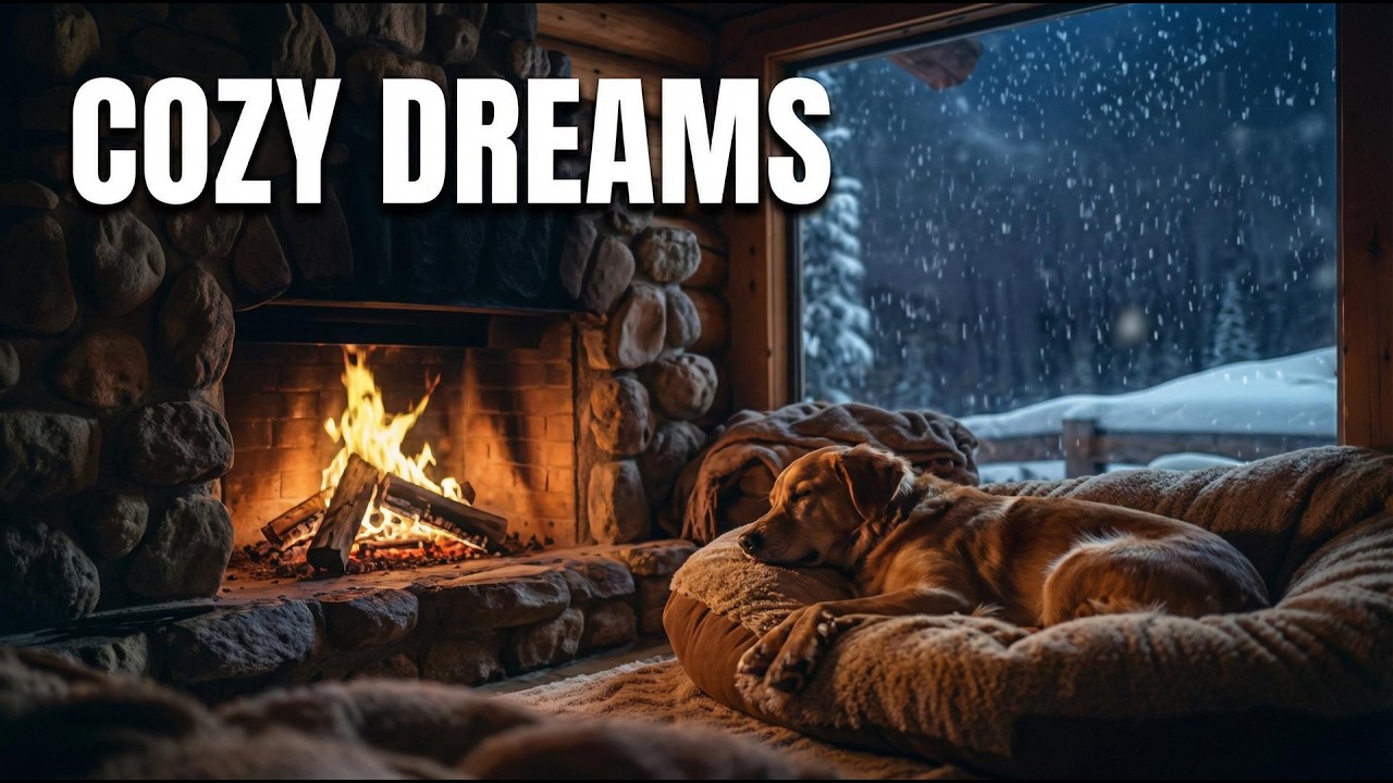 12 Hours of Fire, Dog sleeping next to it CalmNestMusicforAll