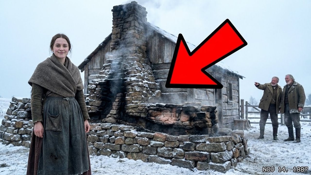 Everyone Laughed When She Built Fireplace Around Her Cabin — Until It Kepts Her Home Warm All Winter