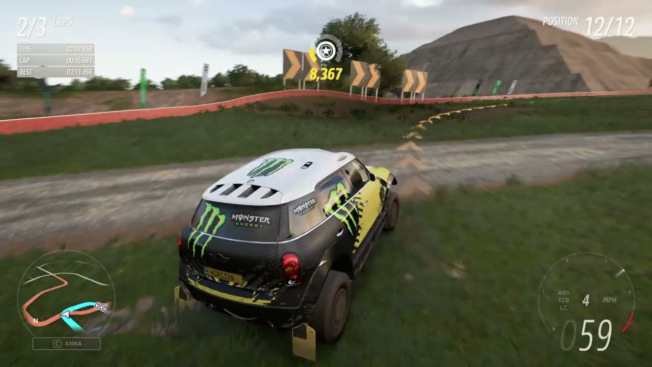 MINI X RAID ALL4 HERENCIL CROSS COUNTRY FORZA HORIZON