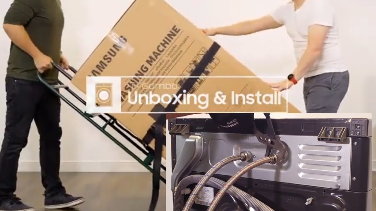 Unboxing and Installing the Bespoke AI Laundry Combo