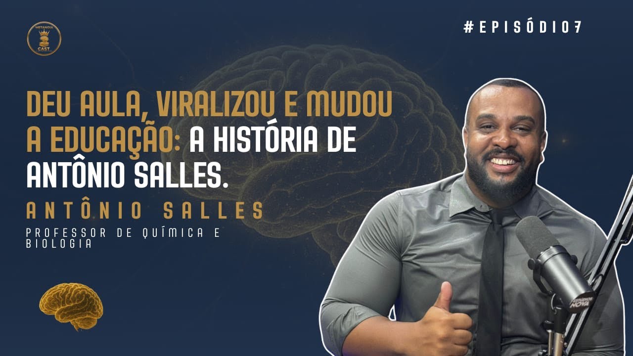 ELE VIRALIZOU ENSINANDO BIOLOGIA! O SEGREDO DAS PARÓDIAS DO PROFESSOR ANTÔNIO SALLES. #ep07 
