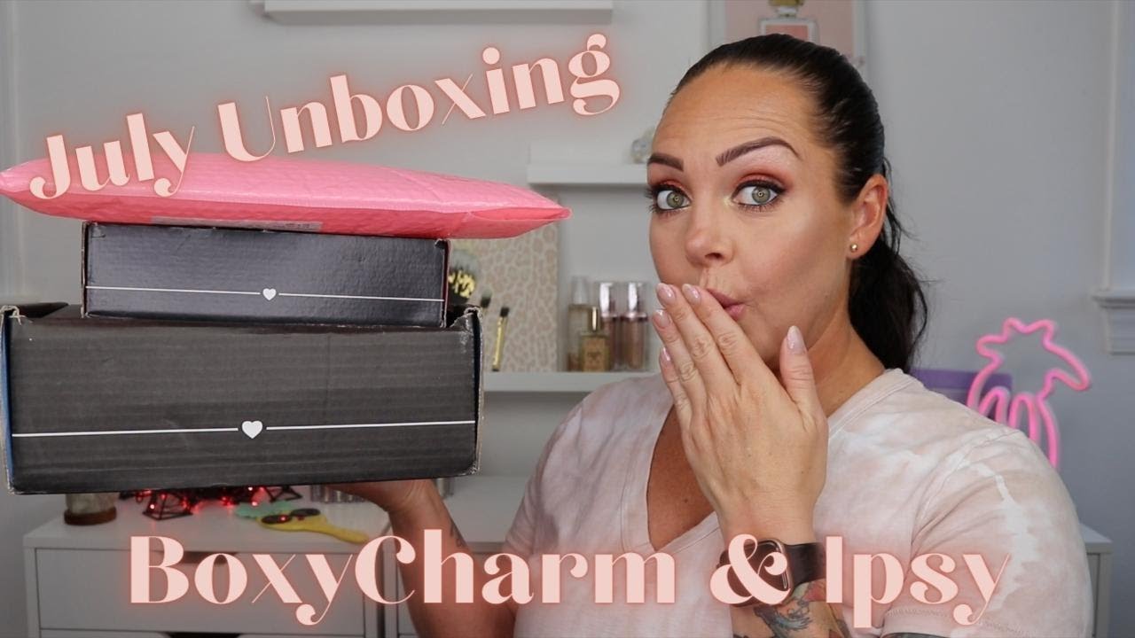 July 2022 Subscription Unboxing l Ipsy vs Boxycharm