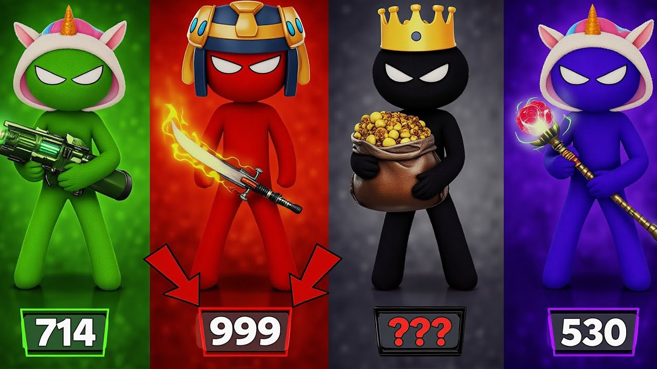 The Stickman Party New MINIGAMES 2025 Gameplay 1 2 3 4 Players UPDATED - BEST android GAMES