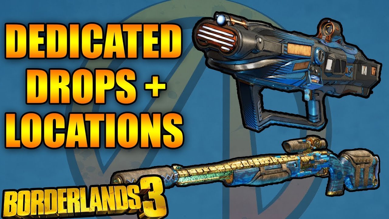 Borderlands 3 - All Legendary Dedicated Drops & Locations for DLC 2 (Guns, Love and Tentacles)