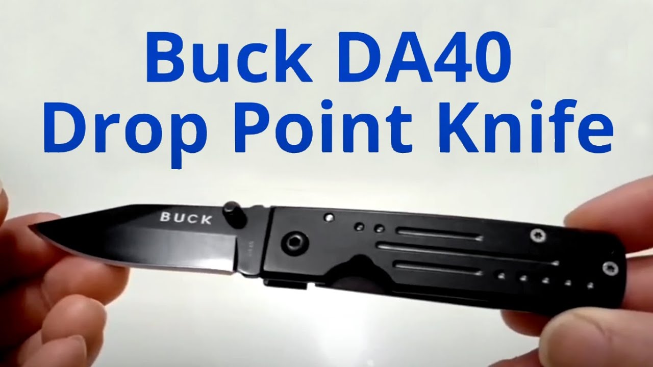 Buck DA40 Folding Pocket Drop Point Knife