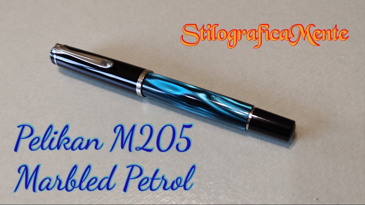 Pelikan M205 Marbled Petrol Special Edition 2021