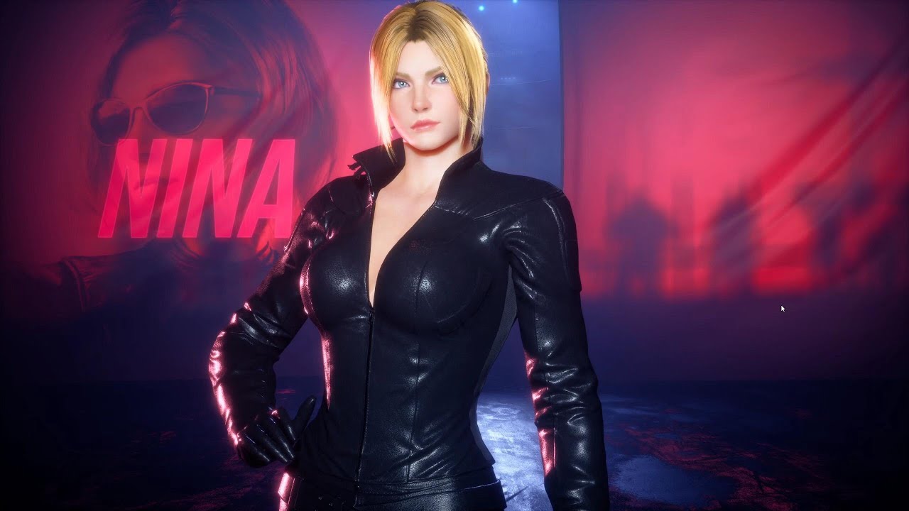 Tekken 8 Nina mount punch ryona