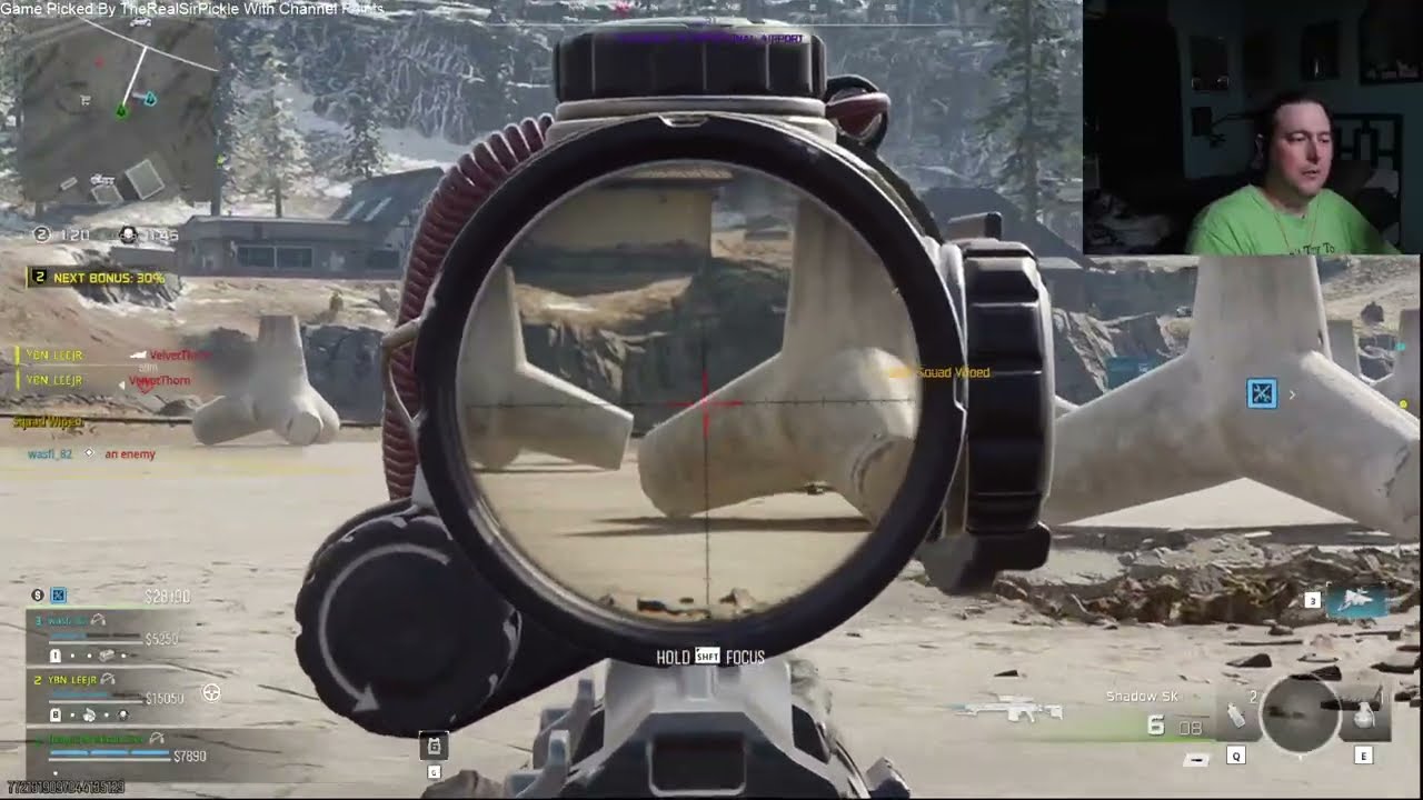 Trying To Actually Touch The Ground In COD Warzone LOL