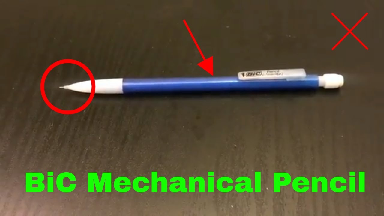 ✅  How To Use BiC Mechanical Pencil Review