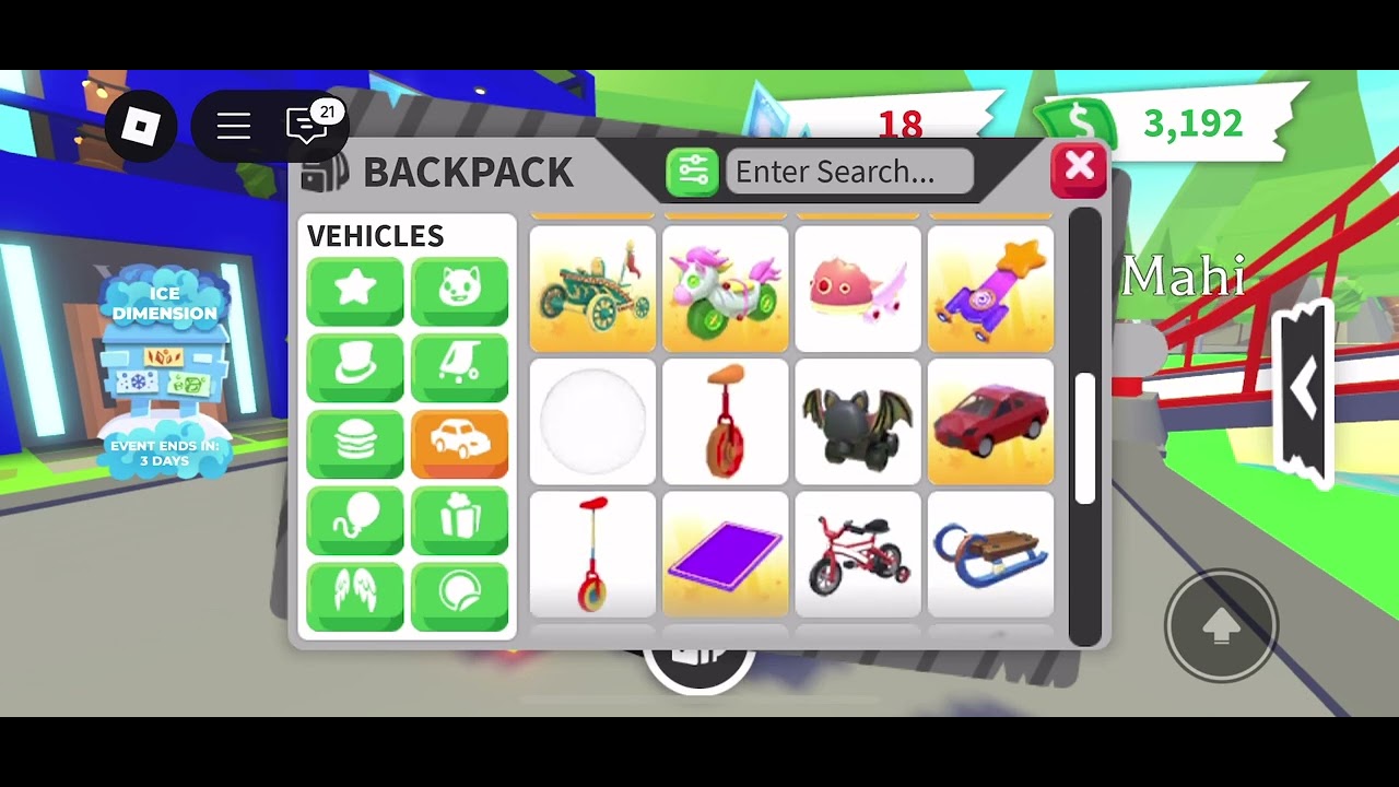 Adopt me car collection