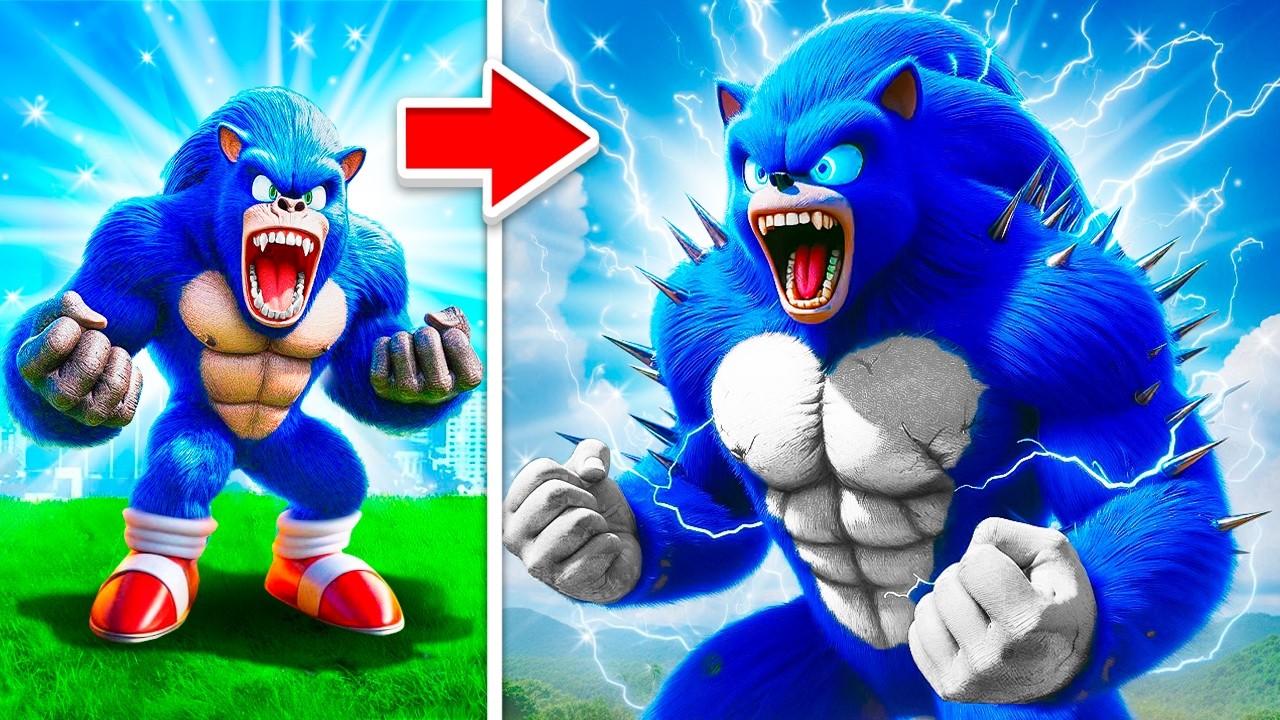 Переход на SONIC Kong в GTA 5