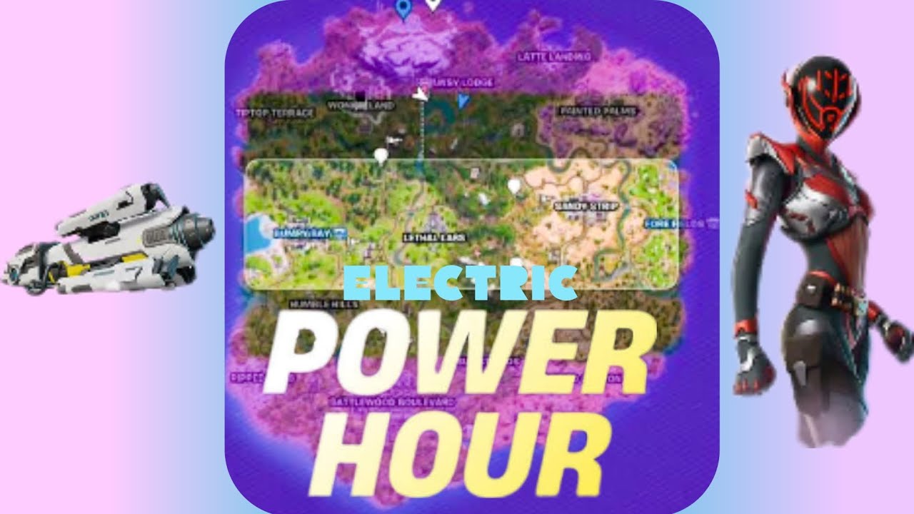 New Fortnite electric power hour 