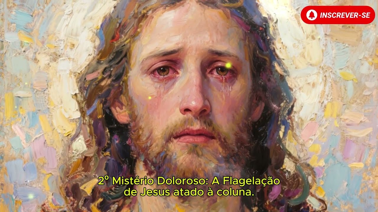 TERÇO DE HOJE - 13/03/2026 - SEXTA-FEIRA: MISTÉRIOS DOLOROSOS - 18 HORAS (ORAÇÃO DA NOITE)
