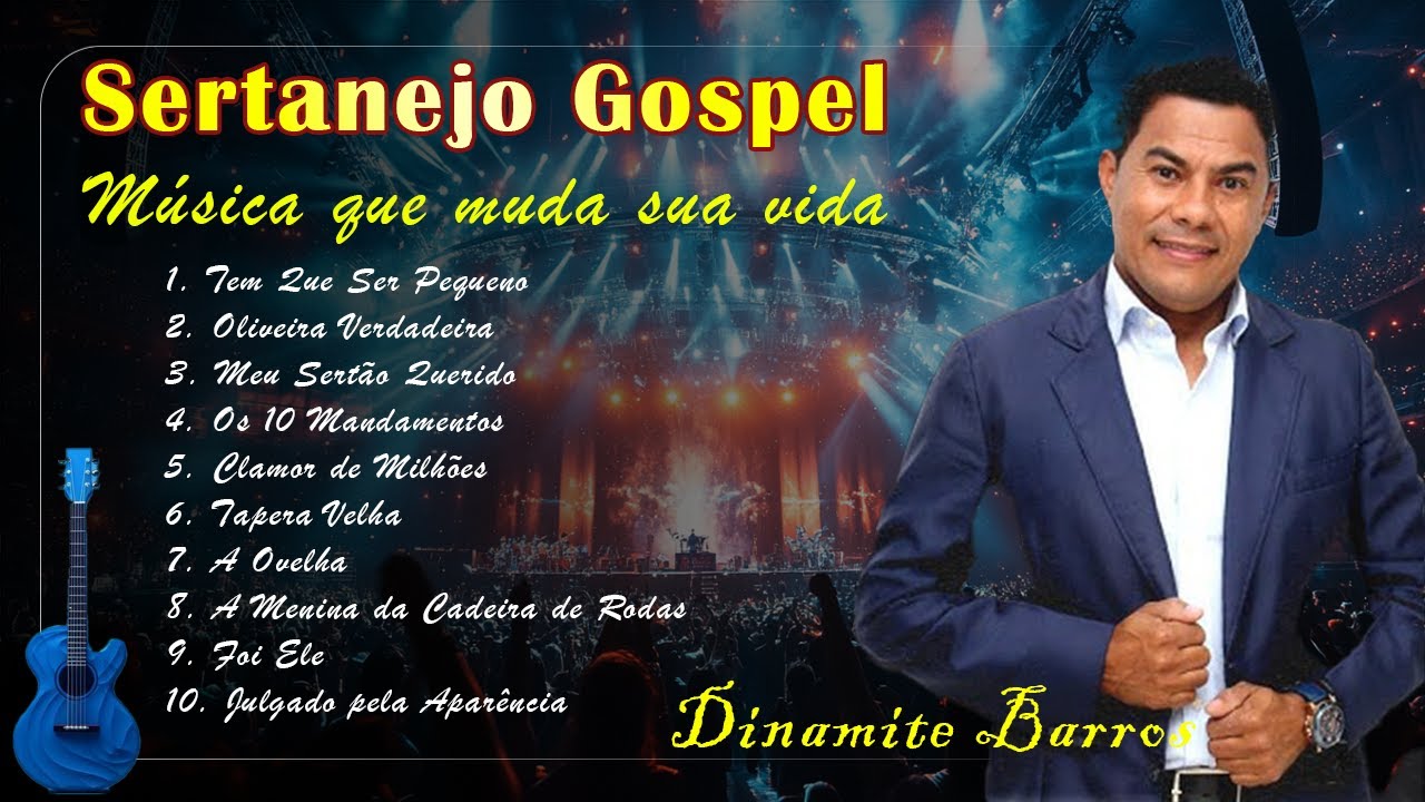 Sertanejo Gospel 🎶✨ - Dinamite Barros 🎤 - Melodia Country de Setembro 🍂🙏 Oferecida a Deus ✝️💖