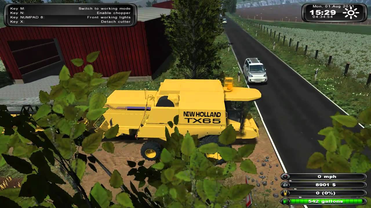 Farming Simulator 2011 Pro Farm Gameplay HD 1/2 by NetKing