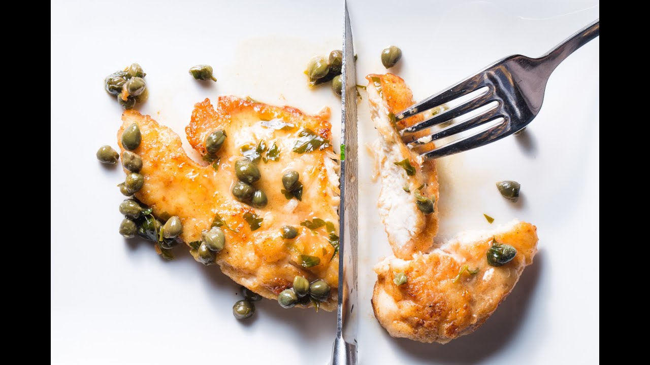 Best Chicken Picatta + Oil 101 | SAM THE COOKING GUY