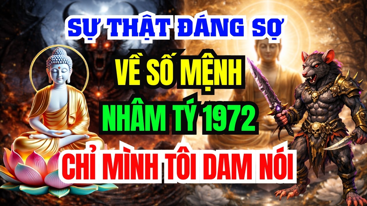 Thầy Pháp Hòa Tiết Lộ Về Căn Số Tuổi Nhâm Tý 1972, Tiền Vận Gian Khổ Vất Vả - Hậu Vận Mới An Nhàn