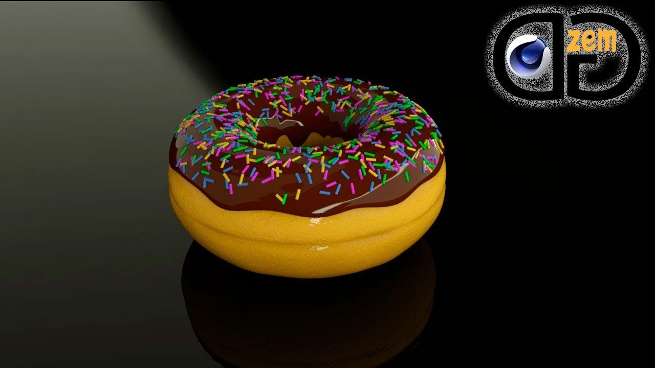 3D модель ПОНЧИК | Cinema 4d