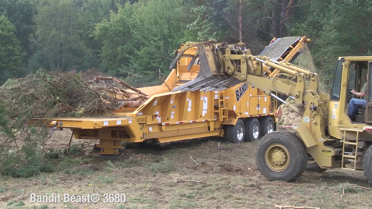 The Bandit Beast Horizontal Grinder Series (2460, 2680, 3680, 4680)