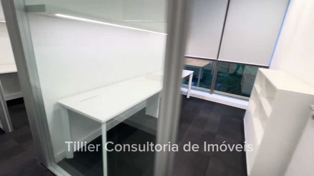 Escritório mobiliado, plug and play, 678 m² 19 vagas