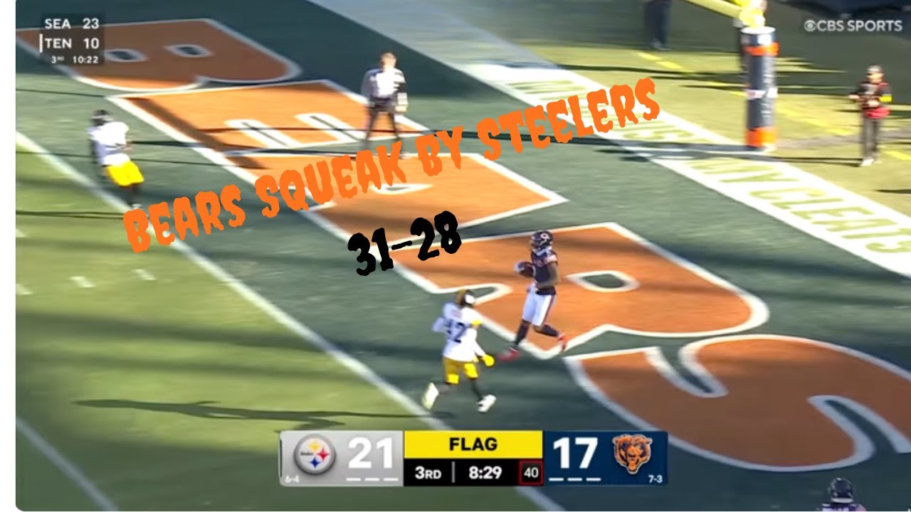 Bears VS Steelers/ Bears remind me of a young 2000's Patriots Team Xpln'd